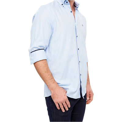 WB Excellent Heren Overhemd Regular Fit Elegance Lichtblauw