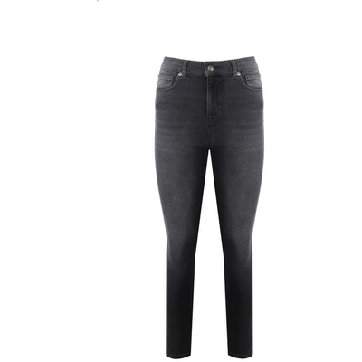 WB Jeans Dames Mid Black - Skinny