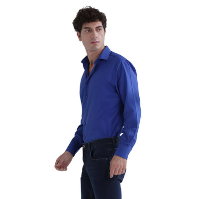 Baurotti Overhemd Regular Fit Parker Blauw