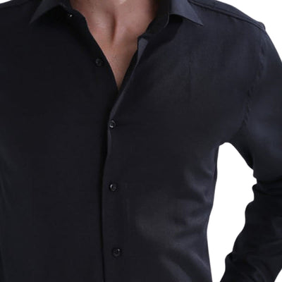Baurotti Overhemd Regular Fit Zwart
