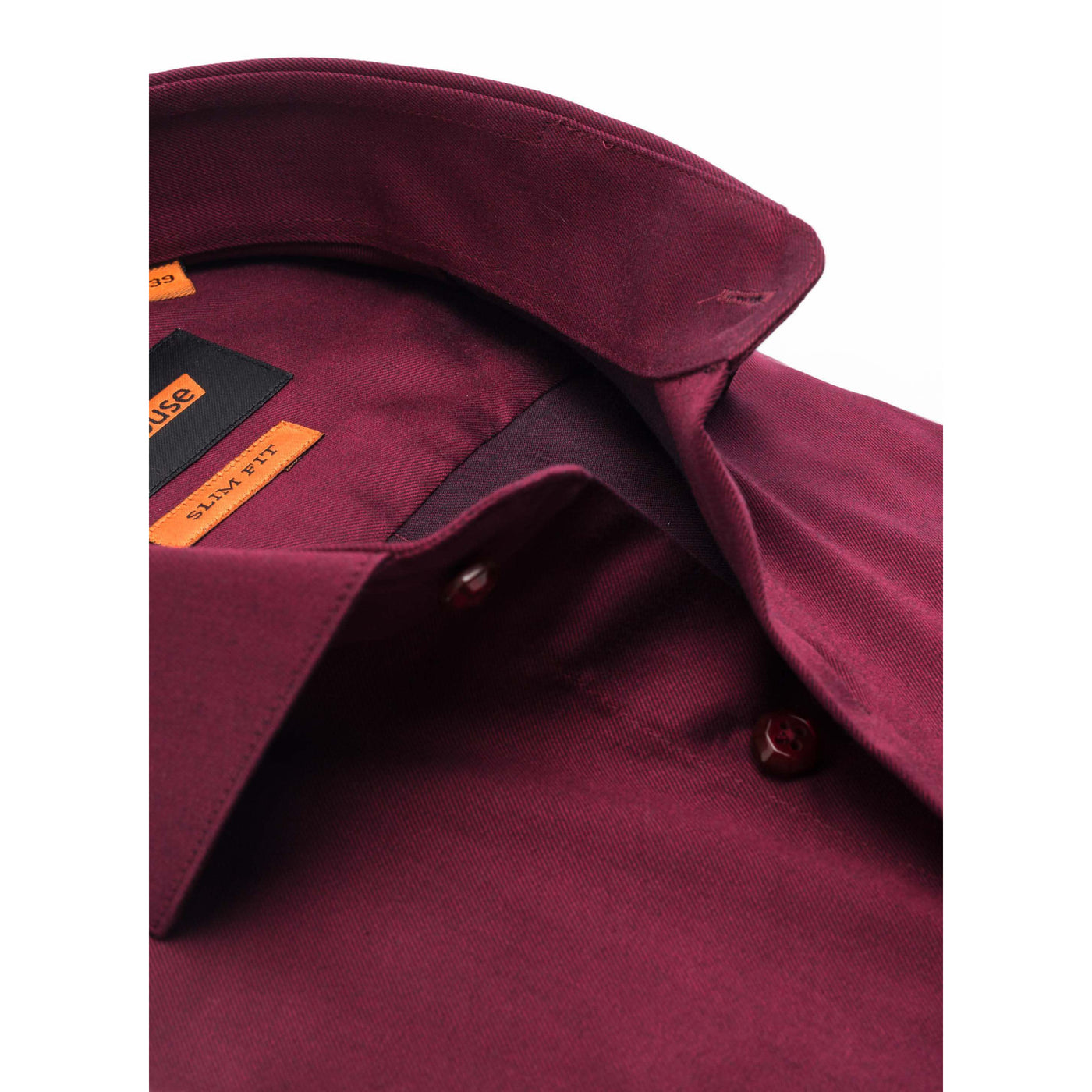 WB Premium Overhemd Heren Bordeaux Rood