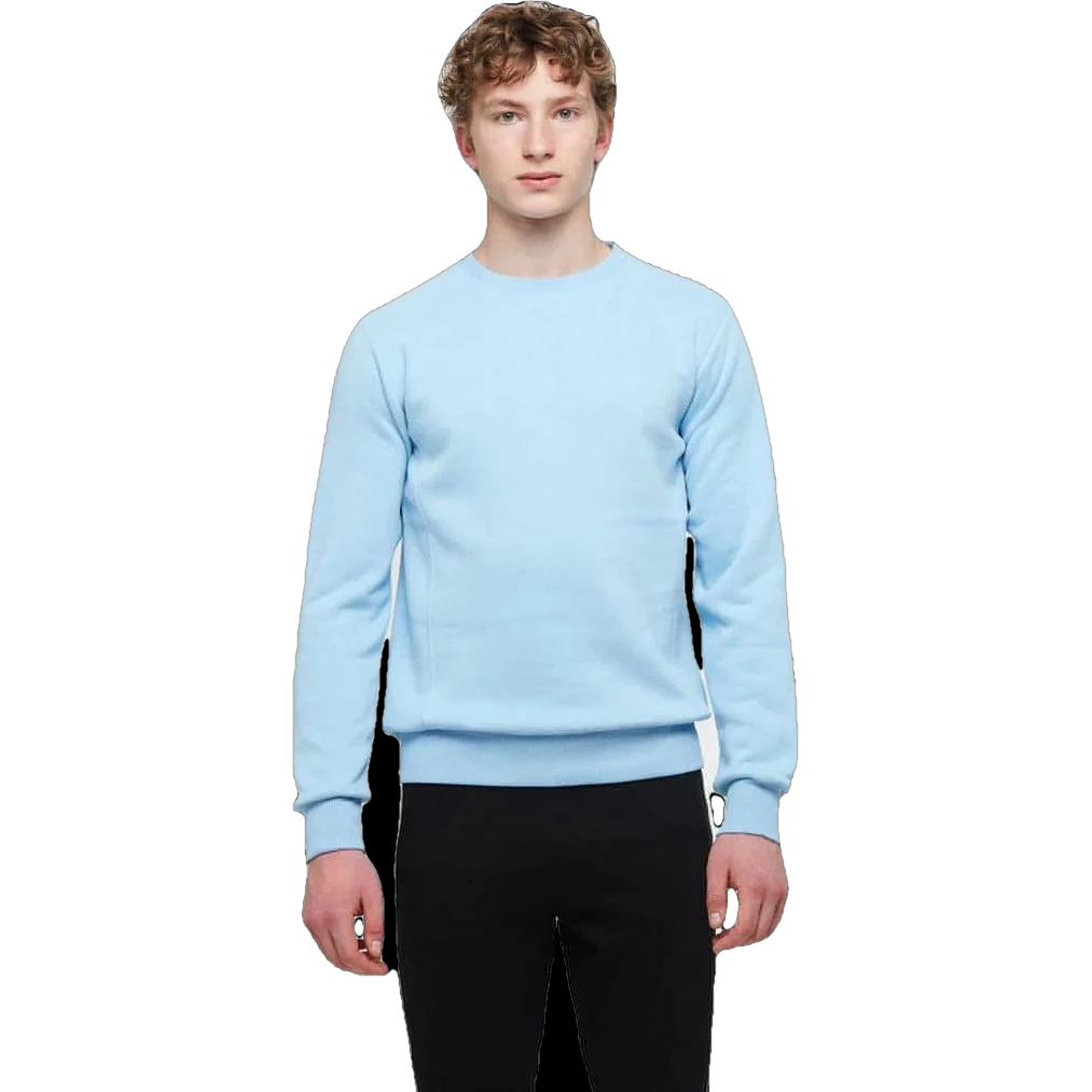 WB Comfy Heren Sweatshirt Lichtblauw