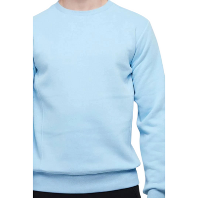 WB Comfy Heren Sweatshirt Lichtblauw